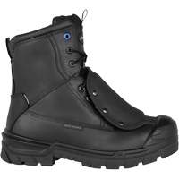 Bottes de travail G3e de 8" avec protecteur m&eacute;tatarsien &agrave; l'ext&eacute;rieur, Cuir, Taille 8, Imperm&eacute;able -  