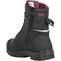 Women's Work Boots with Internal Flexible Metguard, Leather, Steel Toe, Size 7, Impermeable -  