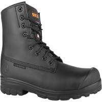 Bottes de travail en microfibre Keep Vegan, Cuir synth&eacute;tique, Embout Acier, Taille 8, Imperm&eacute;able -  