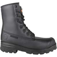 Bottes de travail en microfibre Keep Vegan, Cuir synth&eacute;tique, Embout Acier, Taille 8, Imperm&eacute;able -  