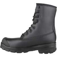 Bottes de travail en microfibre Keep Vegan, Cuir synth&eacute;tique, Embout Acier, Taille 8, Imperm&eacute;able -  