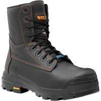 Bottes de travail Metpro Flex avec protecteur m&eacute;tatarsien, Cuir, Taille 8, Imperm&eacute;able -  