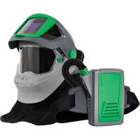 Respirateur de soudage Z4 avec cape &agrave; l'&eacute;paule FR & APR motoris&eacute; PX5, Respirateur &agrave; masque/Masque de soudage - GVS 15-018-21-FR