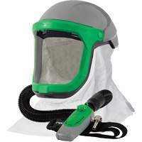 Respirateur Z-Link avec cape &agrave; l'&eacute;paule Tychem 4000 & C40, Respirateur &agrave; masque/Masque de soudage - GVS 16-015-23