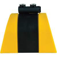 Syst&egrave;me de barri&egrave;re de s&eacute;curit&eacute; HAZLOK, Plastique, Fixation magn&eacute;tique, 30', Ruban Noir et jaune - Esco 50185