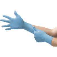 MICROFLEX 92-134 Versatility Disposable Gloves, 5.5/6/X-Small, Nitrile, 2.76-mil/3.94-mil, Powder-Free, Blue, Class 2 - Ansell 92134060