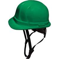 LIDGUARD&reg; Cap Style Hardhat with Chinstrap, Meets CSA Type 1, Ratchet Suspension, Vented - Dentec 14LIDCSCR1-GRN