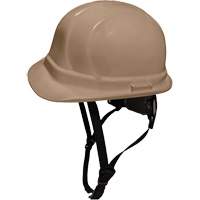 LIDGUARD&reg; Cap Style Hardhat with Chinstrap, Meets CSA Type 1, Ratchet Suspension, Vented - Dentec 14LIDCSCR1-BEI