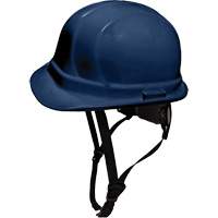Casque de s&eacute;curit&eacute; de style casquette LIDGUARD avec mentonni&egrave;re, R&eacute;pond aux normes CSA type 1/CSA type 2, Suspension Rochet, Ventil&eacute; - Dentec 14LIDCSCR2-DBL