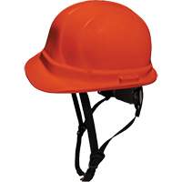 LIDGUARD&reg; Cap Style Hardhat with Chinstrap, Meets CSA Type 1/CSA Type 2, Ratchet Suspension, Vented - Dentec 14LIDCSCR2-ORG