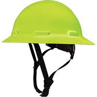 Casque de s&eacute;curit&eacute; &agrave; bordure compl&egrave;te LIDGUARD avec mentonni&egrave;re, R&eacute;pond aux normes CSA type 1, Suspension Rochet, Ventil&eacute; - Dentec 14LIDCSFR1-HVL