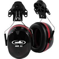 Cache-oreille SEALTEC de s&eacute;rie 500 avec bras doubles en acier inoxydable, Fixation pour casque, 26 dB NRR dB - Dentec 77506CP
