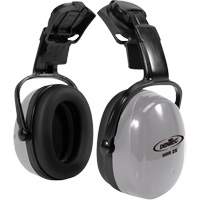 Cache-oreille di&eacute;lectrique en plastique de s&eacute;rie 600 SEALTEC avec bras doubles, Fixation pour casque, 24 dB NRR dB - Dentec 77605CP