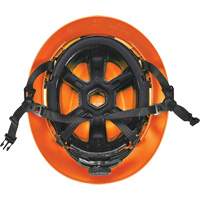 V-Gard H2&reg; Full Brim Safety Helmet, Ratchet Suspension, Non-Vented - MSA 10250601