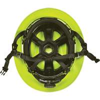 V-Gard H2&reg; Full Brim Safety Helmet, Ratchet Suspension, Non-Vented - MSA 10250602