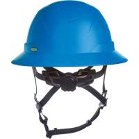 V-Gard H2&reg; Full Brim Safety Helmet, Ratchet Suspension, Non-Vented - MSA 10250596