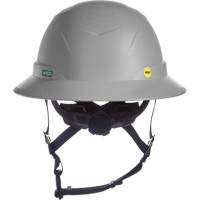 V-Gard H2&reg; Full Brim Safety Helmet with Mips&reg; Safety System, Ratchet Suspension, Non-Vented - MSA 10250621