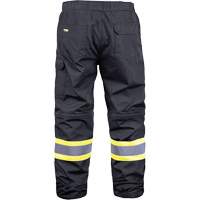 2-in-1 Pants with Removable Legs, Poly-Cotton, Small, Black - Barry & Boulerice 11-6628-BKS