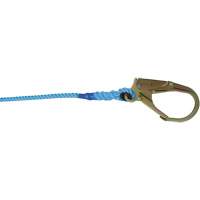 Superline Lifeline with Nylon Thimble & 2-1/4" Self-Locking Snap Hook - Tractel GS100NH