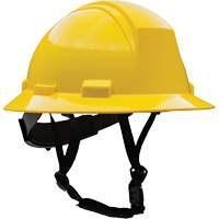 Casque de s&eacute;curit&eacute; &agrave; bord complet Kilimanjaro avec coque en PEHD, R&eacute;pond aux normes CSA type 2, Suspension Rochet, Non ventil&eacute; - PIP Global Safety HP642R-MCH-02