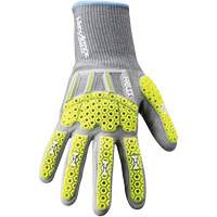 Helix&reg; 3013IMP Impact Gloves, 6/X-Small, HPPE Palm, Elastic Cuff - Hexarmor 3013IMP-XS (6)
