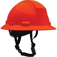 Casque de s&eacute;curit&eacute; &agrave; bord complet Kilimanjaro avec coque en PEHD, R&eacute;pond aux normes CSA type 2, Suspension Rochet, Ventil&eacute; - PIP Global Safety HP642RV-MCH-31