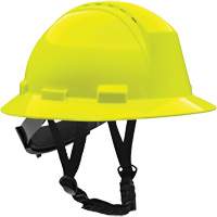 Casque de s&eacute;curit&eacute; &agrave; bord complet Kilimanjaro avec coque en PEHD, R&eacute;pond aux normes CSA type 2, Suspension Rochet, Ventil&eacute; - PIP Global Safety HP642RV-MCH-44