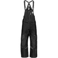 N-Ferno&reg; Insulated Bib Overalls, Men's/Women's, Small, Black - Ergodyne 41222