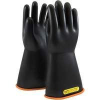 NOVAX&reg; Rubber Insulating Glove with Straight Cuff, ASTM Class 2, Size 9, 14" L - PIP Global Safety 155-2-14/9