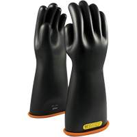 NOVAX&reg; Rubber Insulating Glove with Straight Cuff, ASTM Class 2, Size 9, 16" L - PIP Global Safety 155-2-16/9
