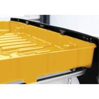 Full Size 30 Gal. Yellow Chemically-Resistant Polyethylene IBC Funnel - Denios K22-0184