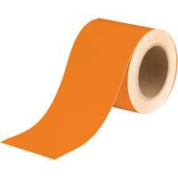 Pipe Marker Tape, 90', Orange - Brady 91432
