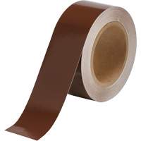 Pipe Marker Tape, 90', Brown - Brady 36310