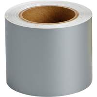Pipe Marker Tape, 90', Grey - Brady 36317