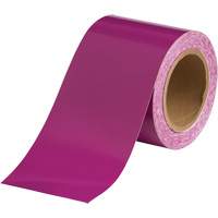 Pipe Marker Tape, 90', Purple - Brady 36318