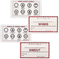 WHMIS Wallet Cards - Brady 09396
