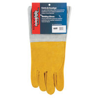 Gants de soudage TIG &agrave; ajustement sup&eacute;rieur, Cuir de daim refendu, Taille Grand - Weld-Mate 