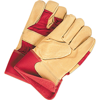 Superior Warmth Winter-Lined Fitters Gloves, Large, Grain Pigskin Palm, Thinsulate Inner Lining - Zenith Safety Products 