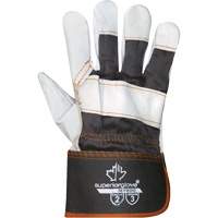 Endura&reg; Sweat-Absorbing Gloves, X-Large, Grain Cowhide Palm, Cotton Inner Lining - Superior Glove Works Ltd. 76YBDQ-XL