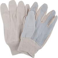 Standard-Duty Work Gloves, Large, Split Cowhide Palm - Zenith Safety Products 