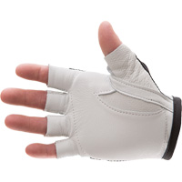 Anti-Impact Left-Hand Glove, Size X-Large, Goatskin/Split Leather Palm - Impacto 401-30XL-LEFT