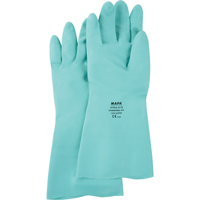 Gants &agrave; prise &agrave; motif en Z StanSolv, Taille 6/T-petit, 13" lo, Nitrile, 15 mils - Mapa Professional 479416ZQK
