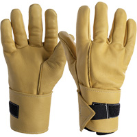 Gants antivibrations Air Glove, Taille T-Grand, Paume Cuir fleur - Impacto BG750-XL