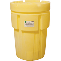 Baril de r&eacute;cup&eacute;ration Poly-Overpack 110 , 103 gal. US, Stationnaire - Enpac 1040-YE