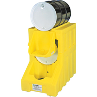 Racker simple pour syst&egrave;me Poly-Rack simple, 31" lo x 53" la x 32,4" ha, 66 gal. US Capacit&eacute; - Enpac 6006-YE