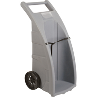 Chariot pour bouteilles, Roues Caoutchouc, Base de 23" la x 24" lo, 500 lb - Enpac 7301-BK