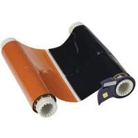 RIBBON POWERMARK 2 CLR 8" BLK/OR 8.8"X200' - Brady 13528