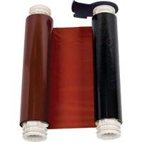 RIBBON POWERMARK 2 CLR 8" BLK/RED 8.8"X200' - Brady 13522