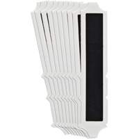 Quick-Align&reg;Individual Gothic Number and Letter Labels, I, 4" H, Black - Brady 5140P-I