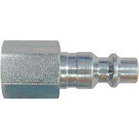 Quick Couplers - 1/4" Industrial, One Way Shut-off - Plugs, 1/4" - Topring 20.142